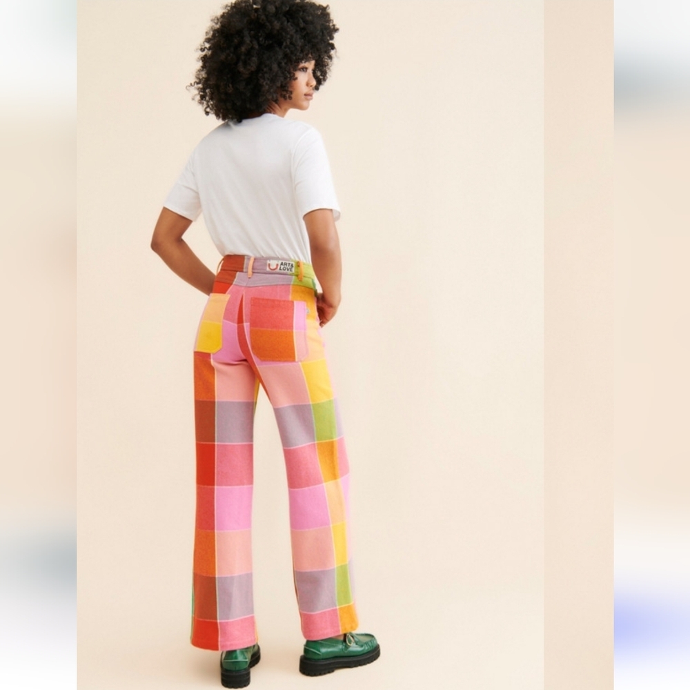 Thinking Mu Art Blanket Pants From FREE PEOPLE - Picture 5 of 16